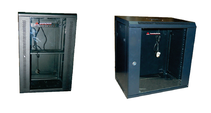 Wall Mount Double Section Network Cabinets
